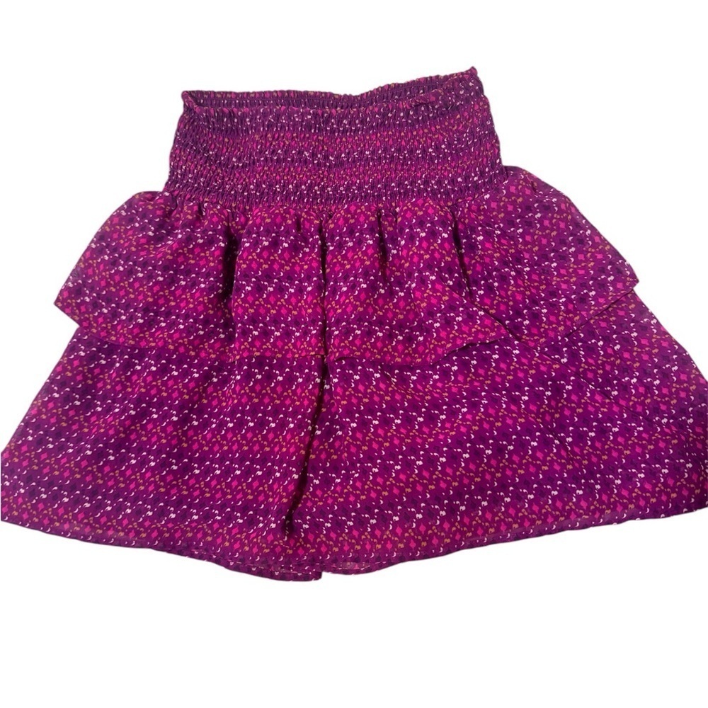 Elegant Purple Women's Skirt - Picture 2 of 6